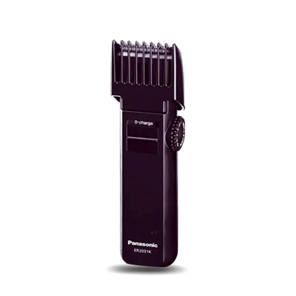 Panasonic ER2031 Beard and Hair Trimmer for Men – Color: Purple – View 1