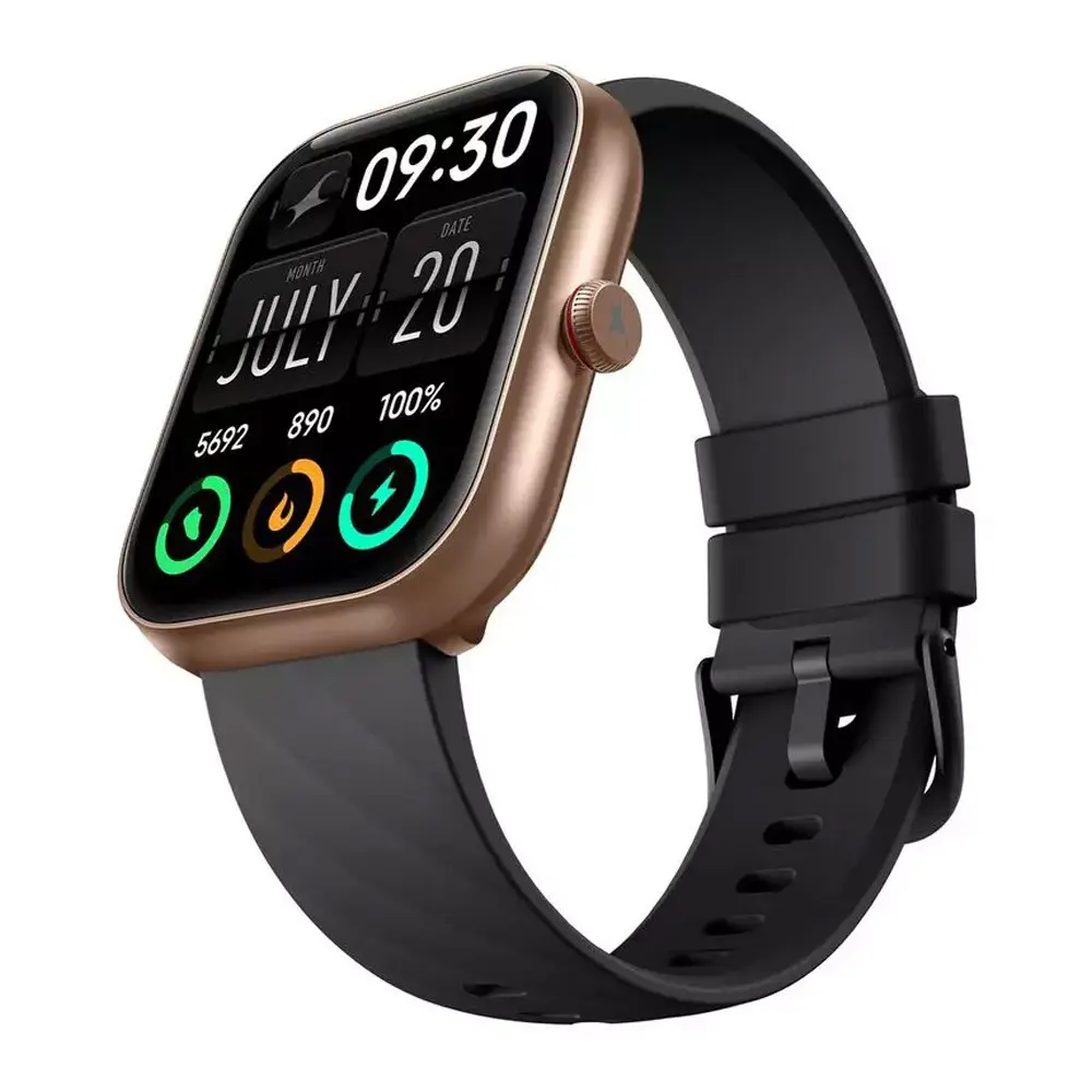 Fastrack Kruz Plus Bluetooth Calling Smart Watch – Color: Gold – View 1