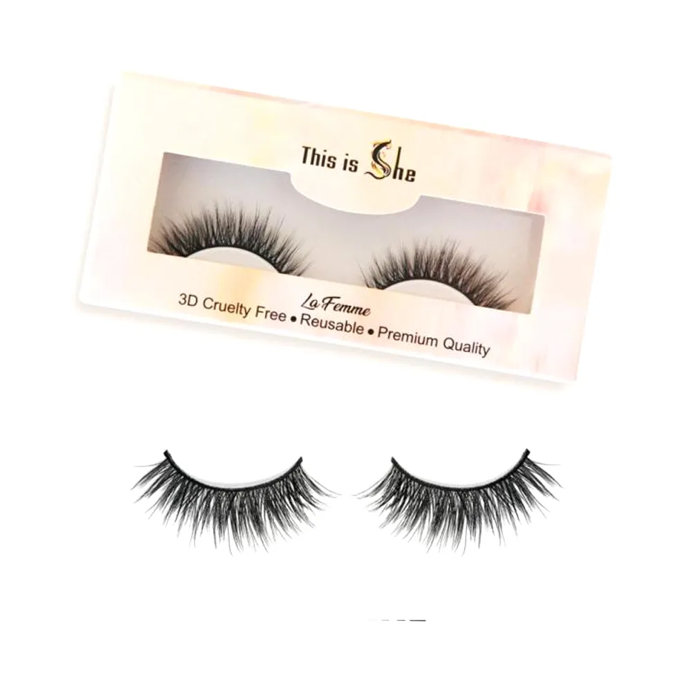 TIS La Femme Long Lasting Silk collection Premium quality Eyelashes – View 1
