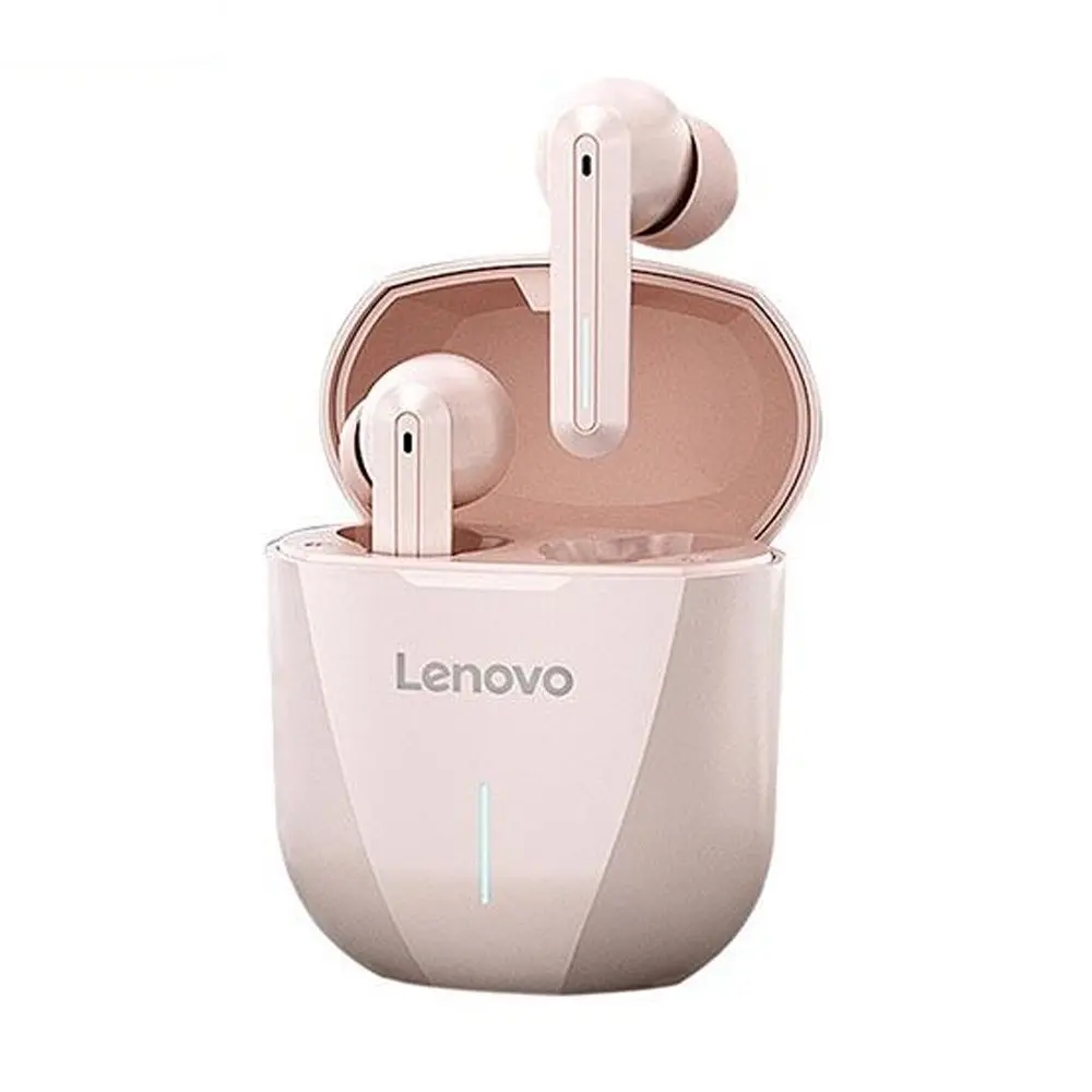 Lenovo XG01 Gaming TWS  Wireless Bluetooth Earbuds – Color: Pink – View 1