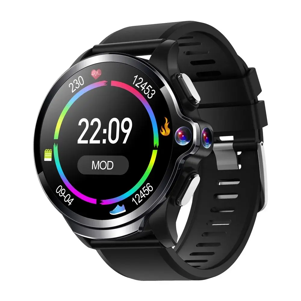 Kingwear KC10 4G Android GPS Smartwatch – View 1