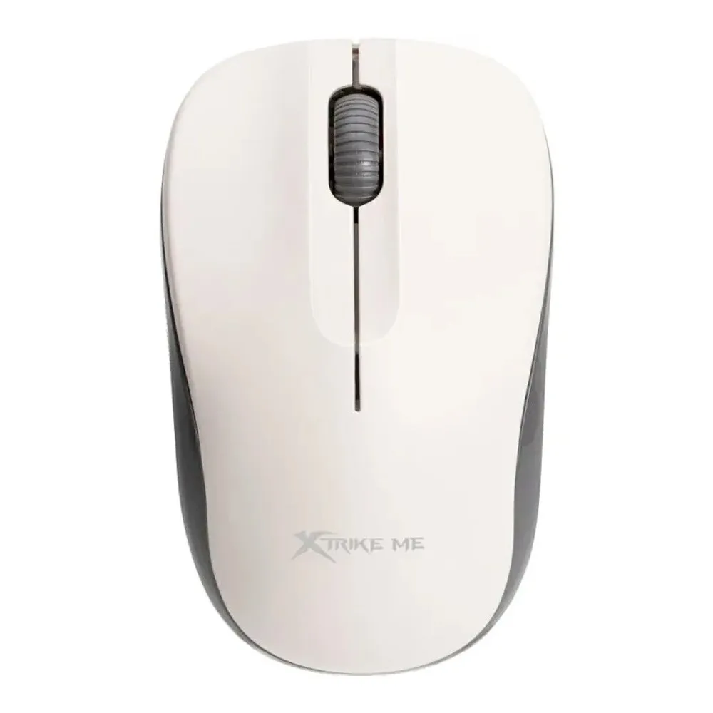 Xtrike Me GW-116 Wireless Optical Mouse – Color: White – View 1