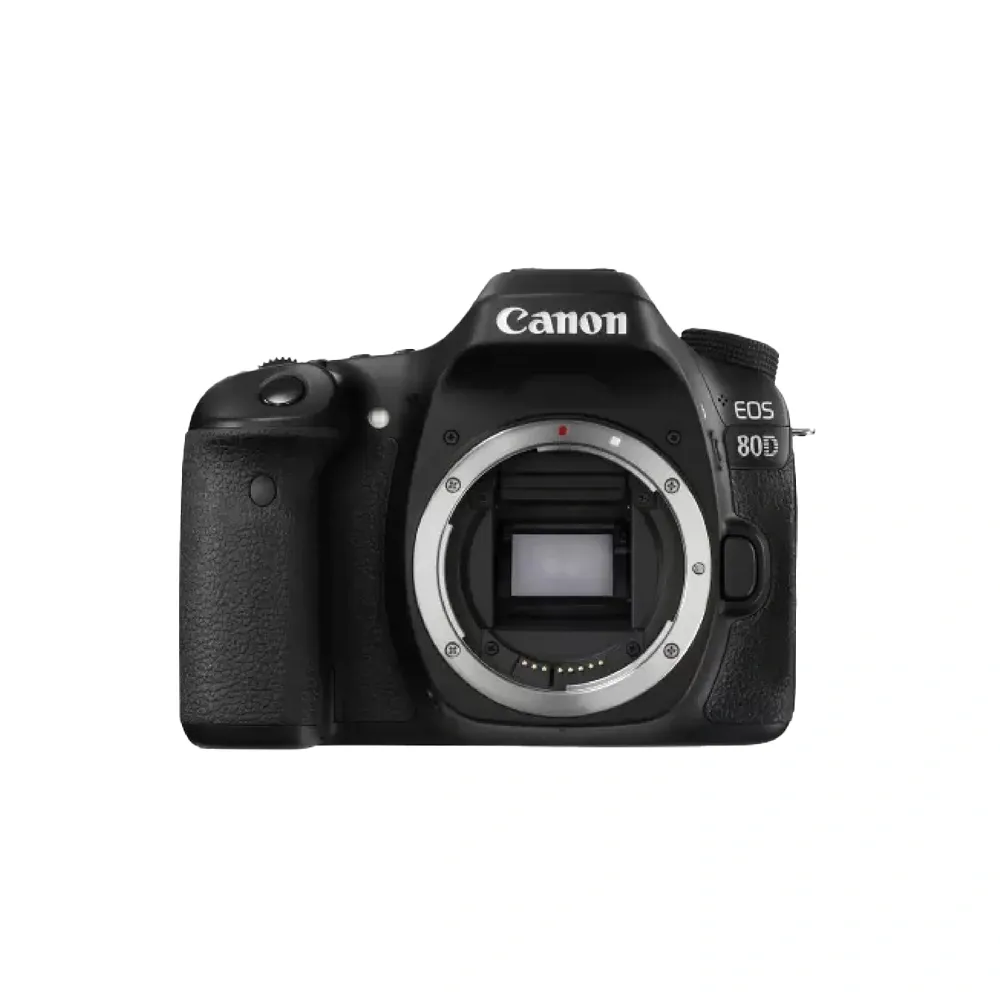 Canon EOS 80D 24.2MP EF-S 18-55mm STM Lens DSLR Camera – View 1