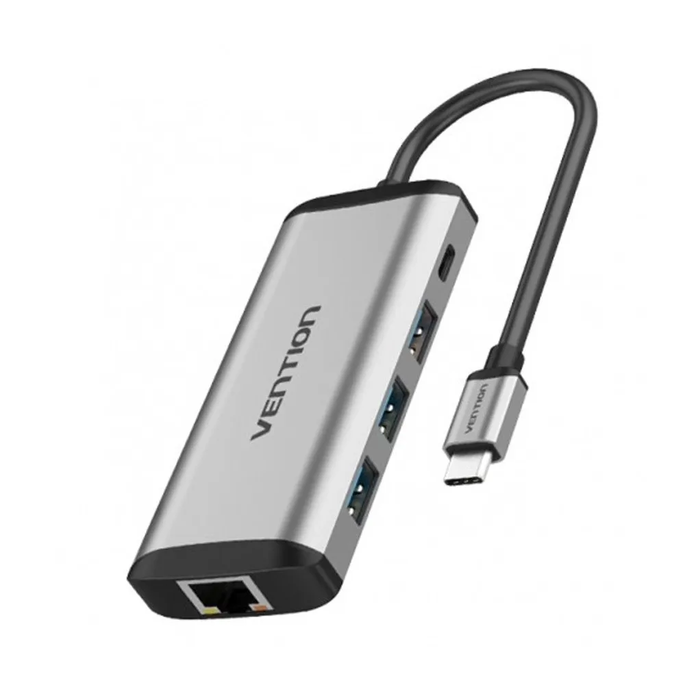 Vention THAHB 9 In 1 Type-C Multi-Function HUB – View 1