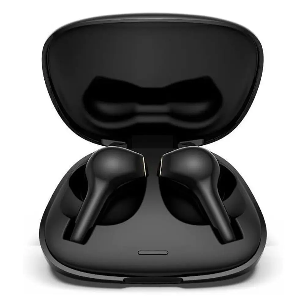 Lenovo HT06 TWS Bluetooth 5.0 Waterproof Dual MIC Earbuds – Color: Black – View 1