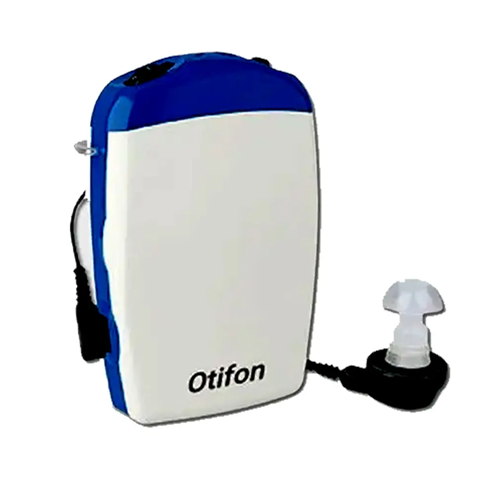 Otifon Alpha 178 Pocket Wired Box system Hearing Aid Machine – View 1