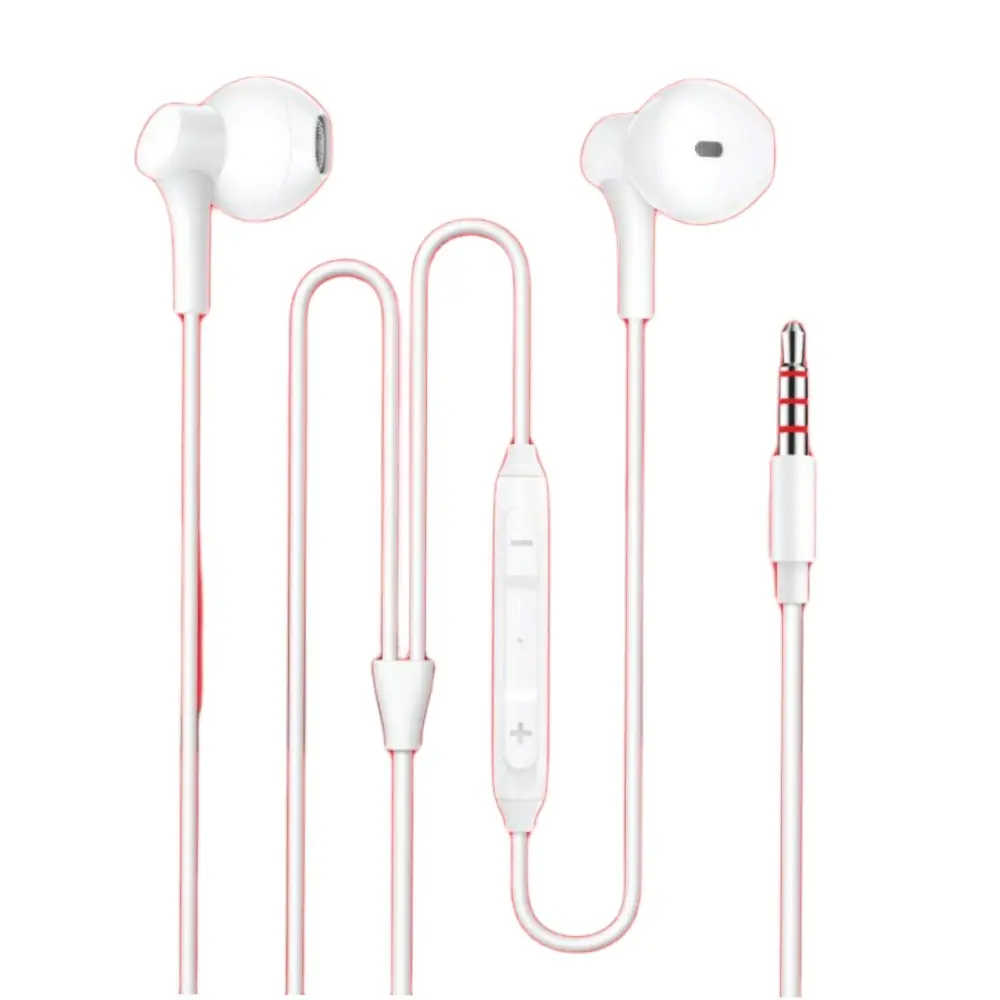 Geeoo MEKE A4 Super Sound 3.5mm wired  Earphone – Color: White – View 1