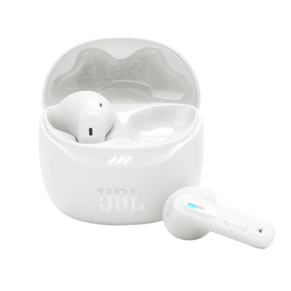 JBL Tune Flex 2 ANC True Wireless Earbuds – Color: White – View 1