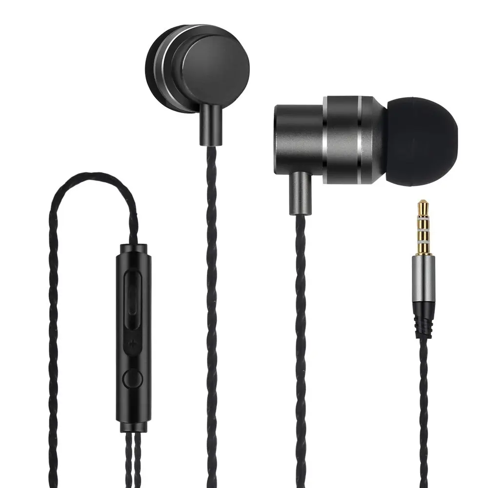 Lenovo HF118 3.5mm Wired Stereo Earphones With Mic – View 1