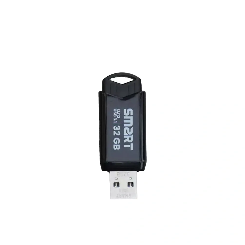 Smart Rapid Lex 128GB USB 3.1 Black & Gray Plastic Body Pen Drive – View 1