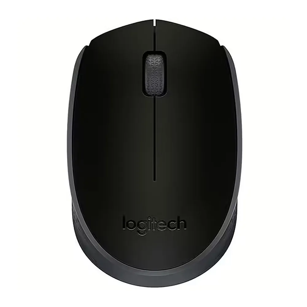 Logitech M171 Wireless Nano-receiver Mouse – Color: Black – View 1