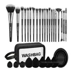 Maange 30 Pcs Foundation Eye Shadow Powder Makeup Brush – Thumbnail 1