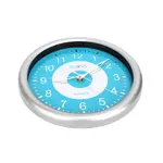 Ajina Logan Classic Silent Operation Wall Clock-Blue Step – Thumbnail 2