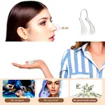 Magic Silicone Lifting Clip Nose Bridge Shaping Corrector Nose – Color: White – Thumbnail 3