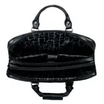 Water Resistant Casual Satchel Office Work Bag – Color: Black – Thumbnail 3