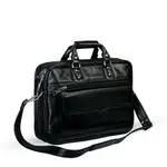 Water Resistant Casual Satchel Office Work Bag – Color: Black – Thumbnail 1