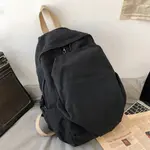 Vintage Style Simple Large Capacity Multicolor Backpack – Color: Black – Thumbnail 3
