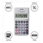 Casio HL100LB Battery Powered Basic Calculator – Thumbnail 2