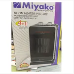 Miyako PTC-602 1500W PTC Ceramic Room Heater – Thumbnail 3