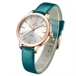 NAVIFORCE NF5024 PU Leather Analog Watch For Women – Dial Color: White, Strap Color: Blue – Thumbnail 2