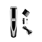 HTC AT-1105 Rechargeable Beard Hair Clipper and Trimmer for Men – Color: Silver – Thumbnail 1