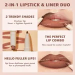 SHEGLAM Glam 101 Macaron Waterproof Lipstick & Liner Duo – Thumbnail 5