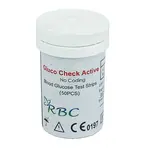 RBC Gluco Check Active Test Strips for Blood Sugar – Number Of Strips: 100 – Thumbnail 3