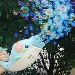 Dolphin 8-Hole Design Compact and Portable Electric Bubble Gun Toy – Thumbnail 5