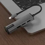 Yuanxin X-2518C Tri USB Type-C Hub – Thumbnail 3