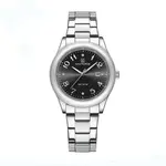 NAVIFORCE NF5059 Japanese Quartz Movement Women’s Elegant Watch – Dial Color: Black, Strap Color: Silver – Thumbnail 1