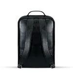 100% Genuine Cow Leather Unique & Stylish Big Size Leather Backpack – Color: Black – Thumbnail 4