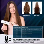 VGR V-511 4 CM Wide Plate Professional Hair Straightener with Ceramic coated plate – Thumbnail 5