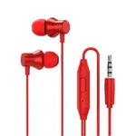 Lenovo HF130 Wired 3.5mm In-Ear Earphones – Color: Red – Thumbnail 1
