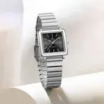 Naviforce 5048 Stainless Steel Strap Rainbow dial women wristwatch – Dial Color: Black, Strap Color: Silver – Thumbnail 2