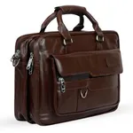 Genuine Cow Leather Waterproof Corporate Design Official Bag – Thumbnail 1