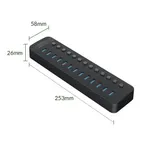 Orico CT2U3-13AB 13 Port USB 3.0 Hub With Individual Switch – Thumbnail 3