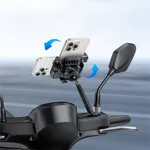 Baseus GoTrip Rearview Mirror Version Bike Phone Mount Holder – Thumbnail 3