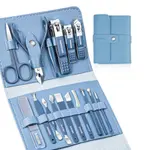 Stainless Steel Nail Clippers Manicure 16-Pcs Set – Thumbnail 1