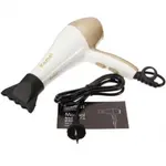 Kemei KM-810 Professional Powerful Hair Dryer-White And Golden – Thumbnail 1