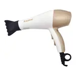 Kemei KM-810 Professional Powerful Hair Dryer-White And Golden – Thumbnail 3