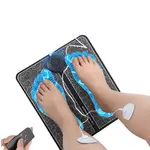 Portable Electric EMS Foot Massager Mat for Leg & Foot Relaxation – Thumbnail 3