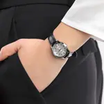 CASIO LTP-V004L-1AUDF Classic Leather Strap Stainless Steel Women's Analog Quartz Watch – Dial Color: White, Strap Color: Black – Thumbnail 4