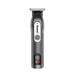 Kemei KM-1760 Cordless Hair & Beard Trimmer – Color: Gray – Thumbnail 2
