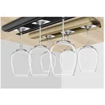 Durable Aluminum Alloy Upside Down Wine Glass Holder – Thumbnail 1
