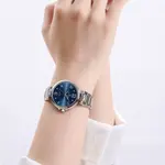 NAVIFORCE NF5031 Fashion Luxury Stainless Steel Women Watch – Dial Color: Blue, Strap Color: Silver – Thumbnail 3