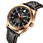 NaviForce NF8022 Fashion Sports Men's Watch – Dial Color: Rose, Strap Color: Black – Thumbnail 2