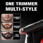 VGR V987 Rosso Professional Beard And Moustache Trimmer For Men – Thumbnail 6