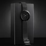 SKMEI 9185 Quartz 30M Waterproof  Men's Watch – Dial Color: White, Strap Color: Black – Thumbnail 4