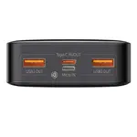 Baseus Bipow 20000mAh Digital Display 20W Power Bank – Color: Black – Thumbnail 3