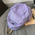 Vintage Style Simple Large Capacity Multicolor Backpack – Color: Purple – Thumbnail 4